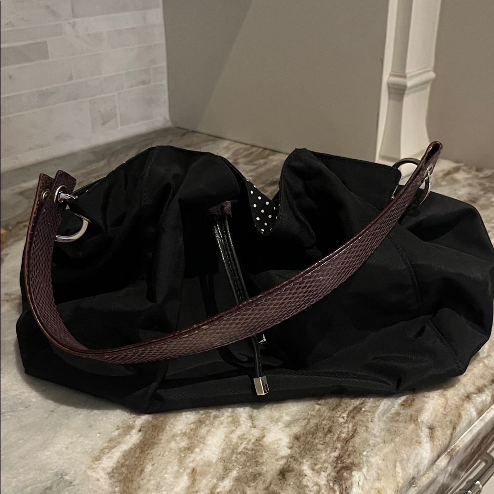 Kate Spade Black and Brown “Maddie” Bag